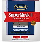 Farnam SuperMask II Horse Fly Mask Classic Collection, Color Varies, Horse