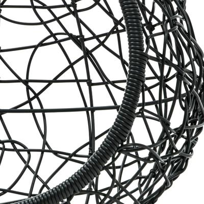 Show full view: Yitahome Rattan Wicker Swing Cat Bed, Black slide 7 of 8