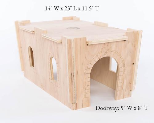 Show full view: Small Pet Select Rabbit & Guinea Pig Habitat Hideout Tunnel slide 3 of 7