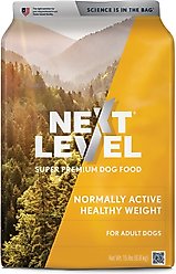 Next Level Super Premium Pet Food Normally Active Adult Gluten-Free Beef Dry Dog Food, 15-lb bag