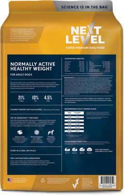 Show full view: Next Level Super Premium Pet Food Normally Active Adult Gluten-Free Beef Dry Dog Food, 15-lb bag slide 3 of 10