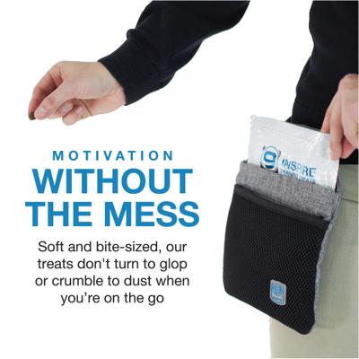 Show full view: Blue-9 Pet Products Inspire Dog Training Treats & Pouch, 4-oz bag slide 7 of 7