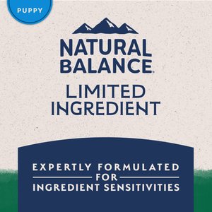 Natural Balance Limited Ingredient Lamb & Brown Rice Puppy Recipe Dry Dog Food, 24-lb bag