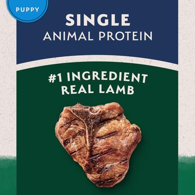 Show full view: Natural Balance Limited Ingredient Lamb & Brown Rice Puppy Recipe Dry Dog Food, 12-lb bag slide 6 of 11