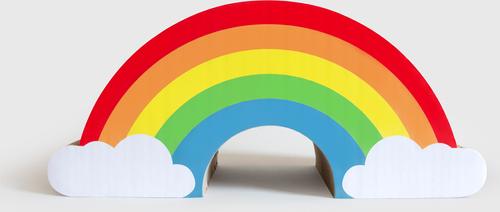 Show full view: Suck UK Scratch Rainbow Cat Toy slide 3 of 7