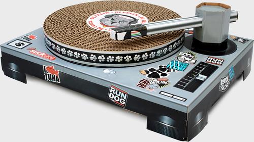 Show full view: Suck UK Cat Playhouse DJ Deck Scratch Pad slide 2 of 11