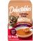 Show in main carousel: Hartz Delectables Lickable Treat Savory Broths for Senior 10+ Chicken & Tuna Grain-Free Lickable Cat Treats, 1.4-oz pouch, pack of 12 slide 1 of 12