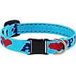 Show in main carousel: LupinePet Adopt Breakaway Buckle Safety Cat Collar, 8 to 12-in neck, 1/2-in wide slide 1 of 2
