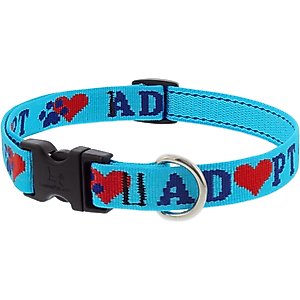 LupinePet Adopt Dog Collar, Small: 9 to 14-in neck, 3/4-in wide
