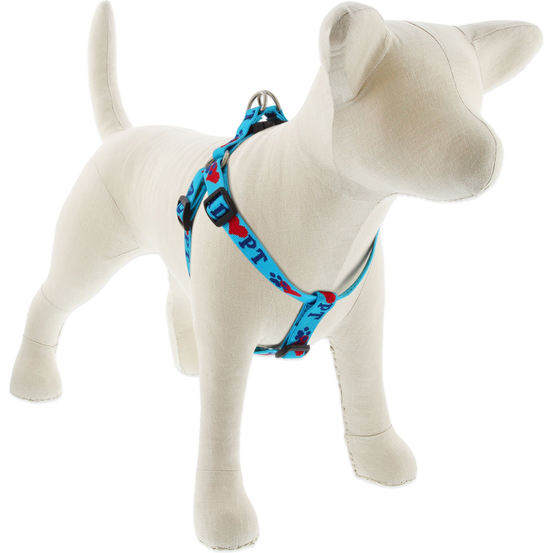 LupinePet Adopt Step-In Dog Harness, Small: 15 to 21-in chest, 3/4-in wide