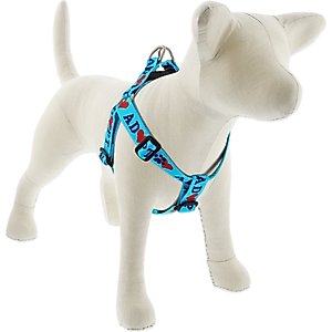 LupinePet Original Designs Plum Blossom Step In Dog Harness