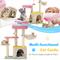 Show in main carousel: PXZEE 33-in Cat Tree & Condo, Colorful slide 4 of 5