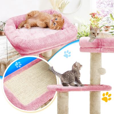 Show full view: PXZEE 33-in Cat Tree & Condo, Colorful slide 3 of 5