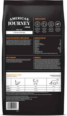 Show full view: American Journey Kitten Chicken Recipe Grain-Free Dry Cat Food, 15-lb bundle  slide 4 of 11