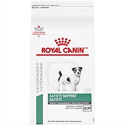 Royal Canin Veterinary Diet Adult Satiety Support Weight Management Small Breed Dry Dog Food, 6.6-lb bag