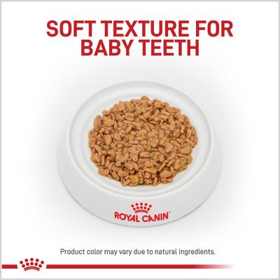 Show full view: Royal Canin Size Health Nutrition Small Puppy Thin Slices in Gravy Wet Dog Food, 5.1-oz can, case of 24 slide 3 of 12