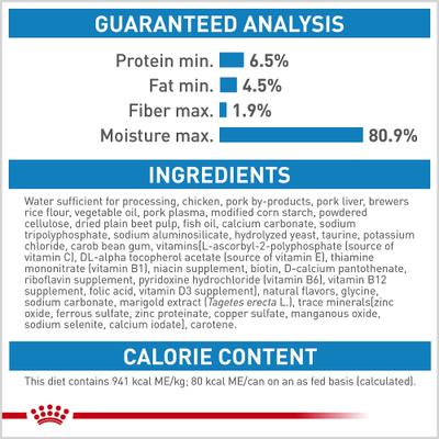 Show full view: Royal Canin Size Health Nutrition X-Small Puppy Thin Slices in Gravy Wet Dog Food, 3-oz, case of 12 slide 7 of 13