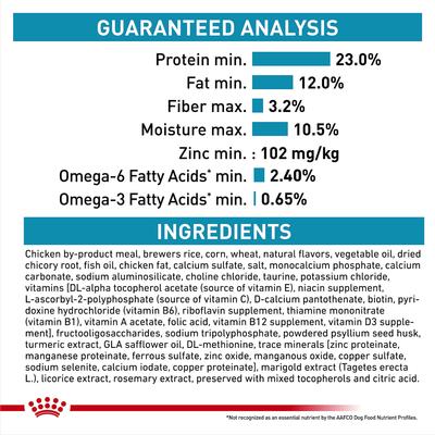 Show full view: Royal Canin Veterinary Diet Skintopic Small Dog Adult Dry Dog Food, 8.8-lb bag slide 7 of 11