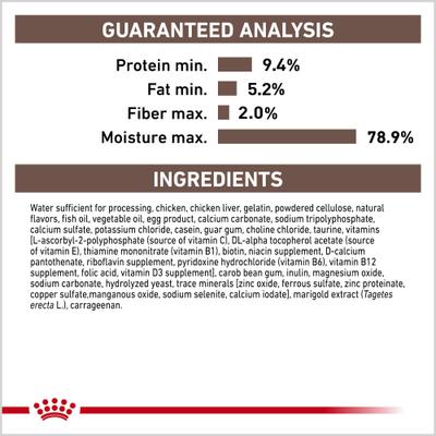 Show full view: Royal Canin Veterinary Diet Recovery Ultra Soft Mousse in Sauce Wet Dog & Cat Food, 5.1-oz can, case of 24 slide 6 of 12