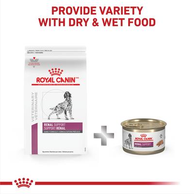 Show full view: Royal Canin Veterinary Diet Renal Support Early Consult Dry Dog Food, 5.5-lb bag slide 6 of 11