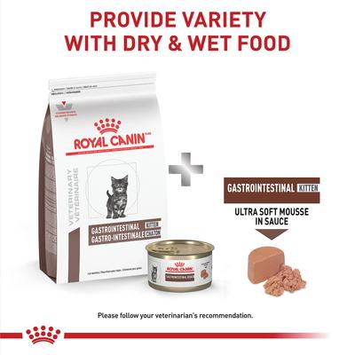 Show full view: Royal Canin Veterinary Diet Kitten Gastrointestinal Dry Cat Food, 4.4-lb bag slide 6 of 11
