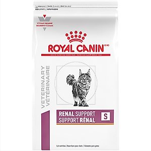 Royal Canin Veterinary Diet Adult Renal Support S Dry Cat Food, 3-lb bag