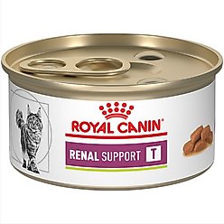 Royal Canin Veterinary Diet Adult Renal Support T Thin Slices in Gravy Wet Cat Food, 3-oz can, case of 24