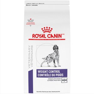 Royal Canin Veterinary Diet Adult Weight Control Medium Breed Dry Dog Food, 17.6-lb bag