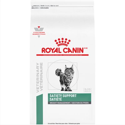 Royal Canin Veterinary Diet Royal Canin Veterinary Diet Adult Satiety Support Weight Management Dry Cat Food, 7.7-lb bag