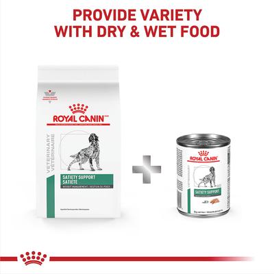 Show full view: Royal Canin Veterinary Diet Adult Satiety Support Weight Management Dry Dog Food, 7.7-lb bag slide 6 of 11