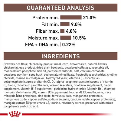 Show full view: Royal Canin Veterinary Diet Adult Gastrointestinal Moderate Calorie Dry Dog Food, 22-lb bag slide 6 of 12