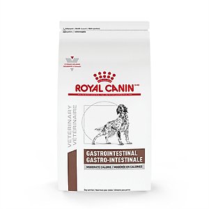 Royal Canin Veterinary Diet Adult Gastrointestinal Moderate Calorie Dry Dog Food, 22-lb bag