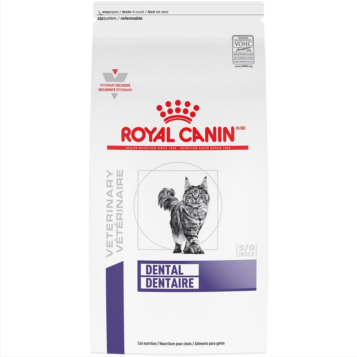 Royal Canin Veterinary Diet Adult Dental Dry Cat Food, 5.5-lb bag