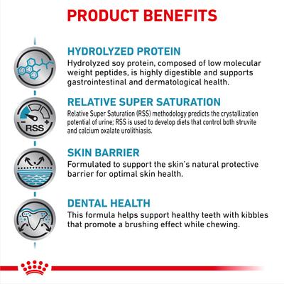 Show full view: Royal Canin Veterinary Diet Adult Hydrolyzed Protein Small Breed Dry Dog Food, 8.8-lb bag slide 5 of 11