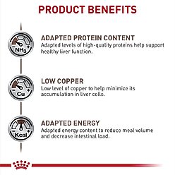 Royal Canin Veterinary Diet Adult Hepatic Dry Dog Food, 7.7-lb bag slide 2 of 8
