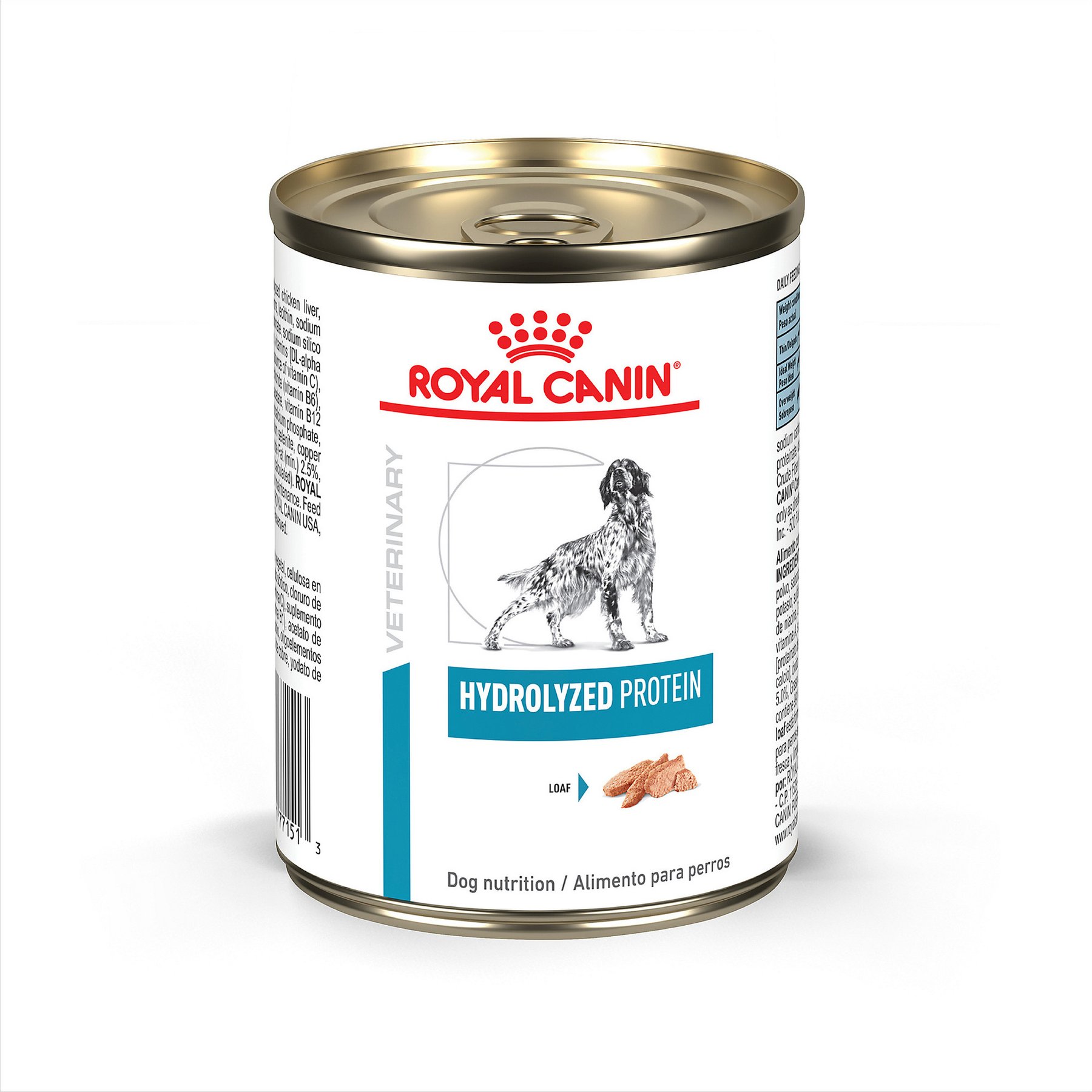 Royal Canin Veterinary Diet Adult Hydrolyzed Protein Loaf Wet Dog Food, 13.7-oz can, case of 24