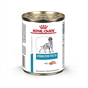 Royal Canin Veterinary Diet Adult Hydrolyzed Protein Loaf Wet Dog Food, 13.7-oz can, case of 24