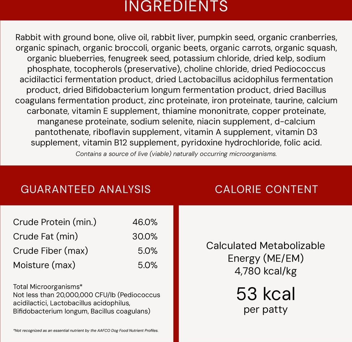 STELLA & CHEWY'S Absolutely Rabbit Dinner Patties Freeze-Dried Raw Dog ...