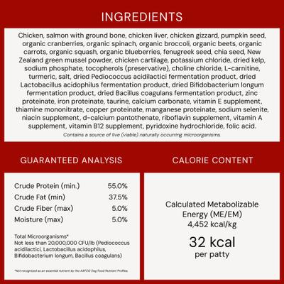 Show full view: Stella & Chewy's Perfectly Puppy Chicken & Salmon Dinner Patties Freeze-Dried Raw Dog Food, 5.5-oz bag slide 10 of 13