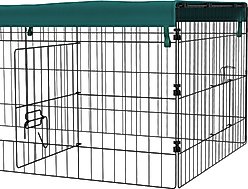 PawHut 73-in Indoor/Outdoor Small Animal Playpen slide 2 of 9