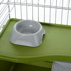 PawHut 35-in Small Pet Cage, Green