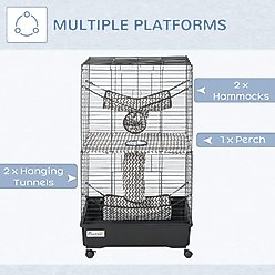 PawHut 3 Door Ferret Cage slide 2 of 9