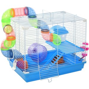 PawHut 2-Level Metal Wire Hamster Cage