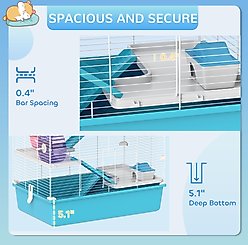 PawHut 6 Tier Hamster Cage slide 2 of 9