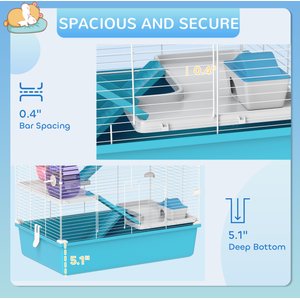 PawHut 6 Tier Hamster Cage