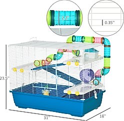 PawHut 4 Tier Hamster Cage slide 2 of 9