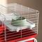 Show in main carousel: PawHut 33-in 2-Story Small Animal Cage with Stand, Red slide 9 of 9