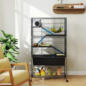 PawHut 59-in 5-Level Ferret Cage