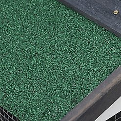 PawHut Double Run Outdoor Rabbit Hutch slide 2 of 9