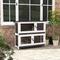 Show in main carousel: PawHut Outdoor 2-Tier Wooden Rabbit Hutch slide 2 of 9